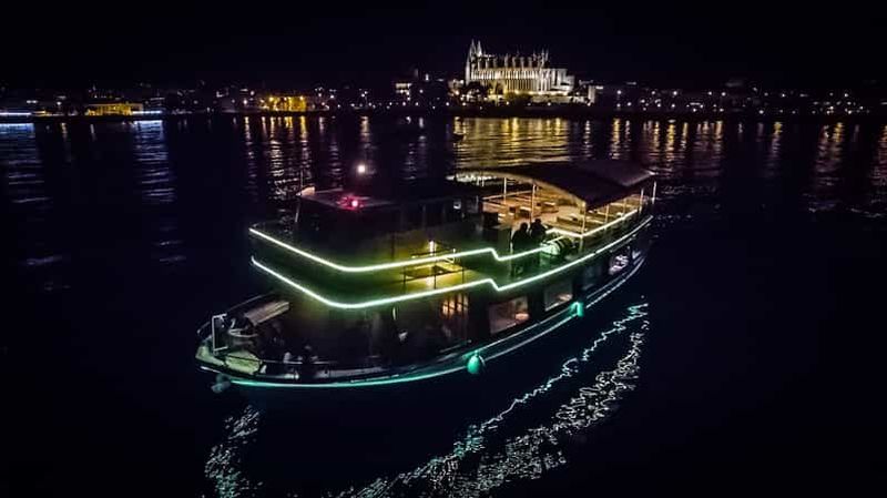 Billet Palma de Majorque : excursion nocturne en bateau avec pizza
