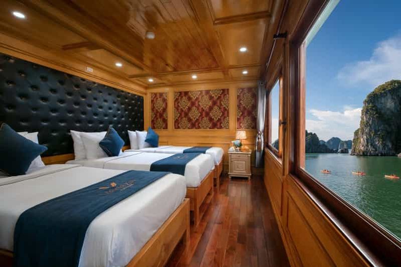 Billet Ninh Binh : croisière de 2 jours et 1 nuit dans la baie de Lan Ha - balade à vélo, kayak, repas