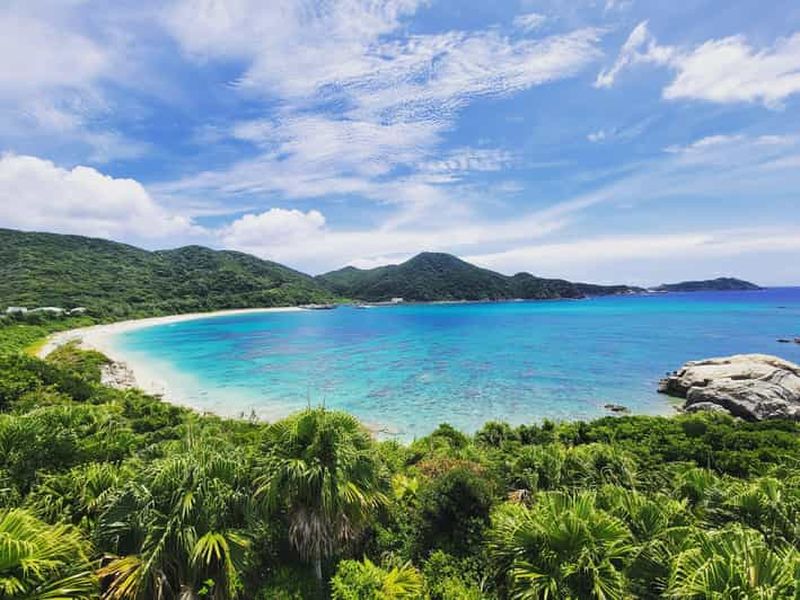 Billet Depuis Naha : excursion d'une journée en bateau sur l'île de Tokashiki