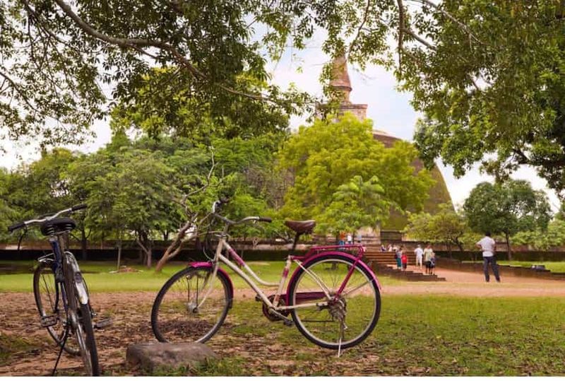 Billet De Polonnaruwa : L'ancienne ville de Polonnaruwa à vélo