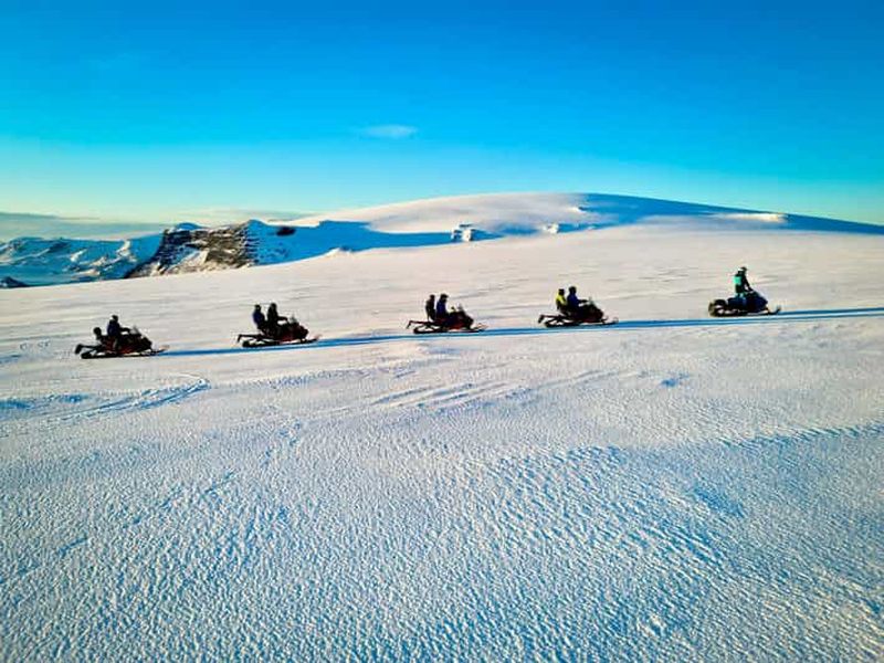 Billet Reykjavík : excursion en motoneige sur le glacier Langjökull