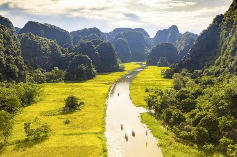 Billet Hanoi : Ninh Binh, Tam Coc, Mua Cave & Hoa Lu à vélo