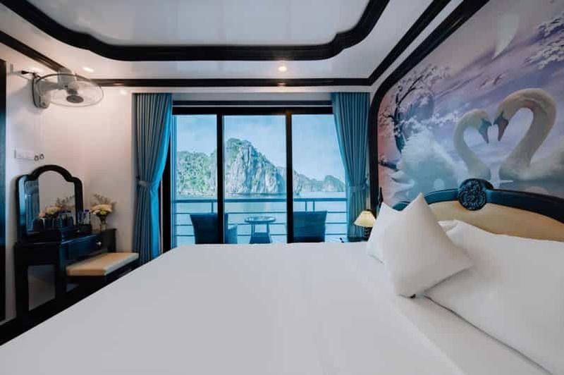 Billet Ninh Binh : croisières de luxe avec balcon dans les baies de Lan Ha et Halong