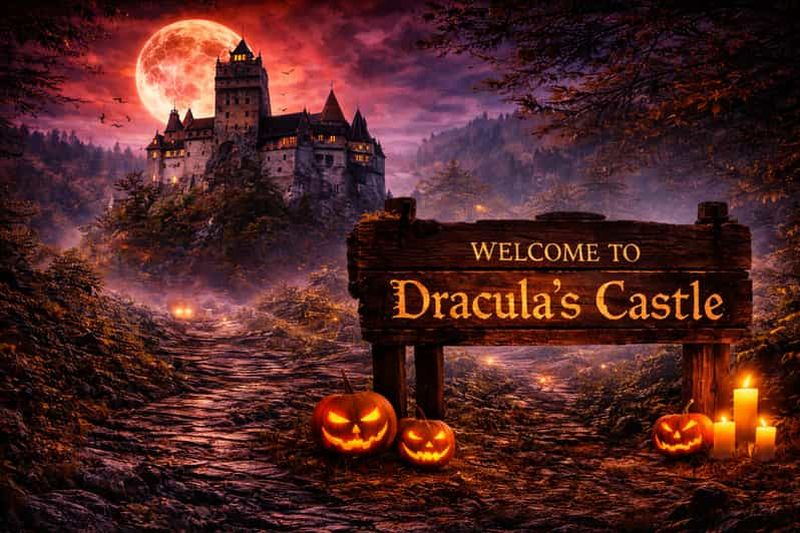 Billet Visite du château de Bran (Dracula) depuis Brașov - billets inclus