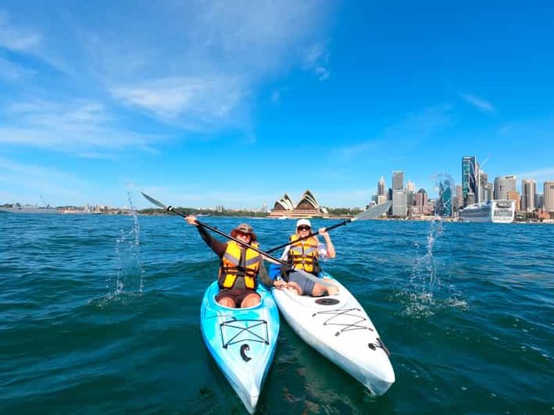 Billet Sydney : visite en kayak en petit groupe de l'Opéra et du Harbour Bridge