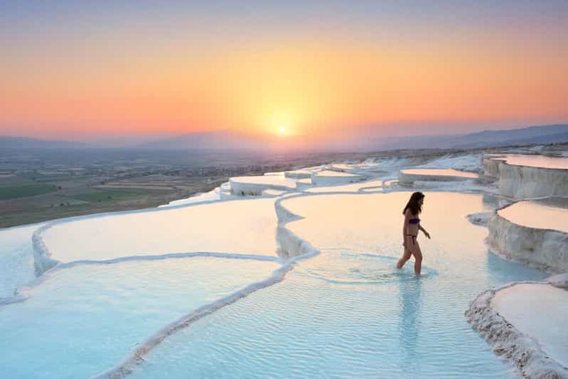 Billet Depuis Izmir : visite guidée de Pamukkale avec déjeuner