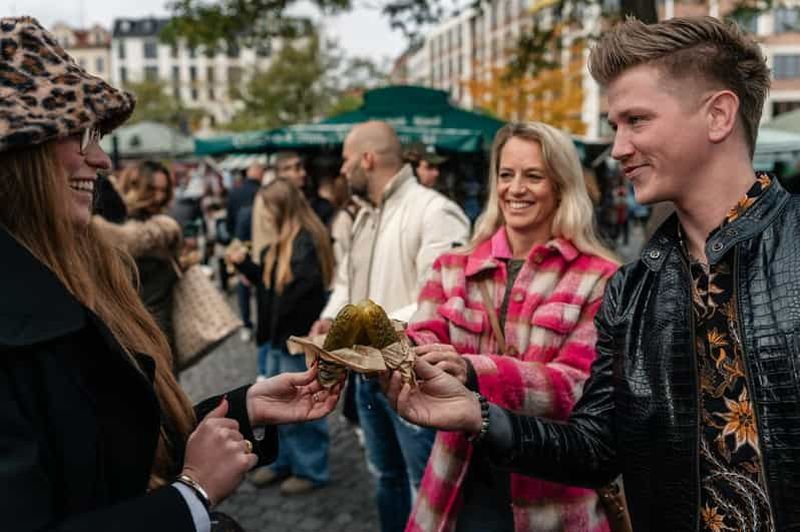 Billet Munich : visite culinaire bingo au Viktualienmarkt avec guide de la région