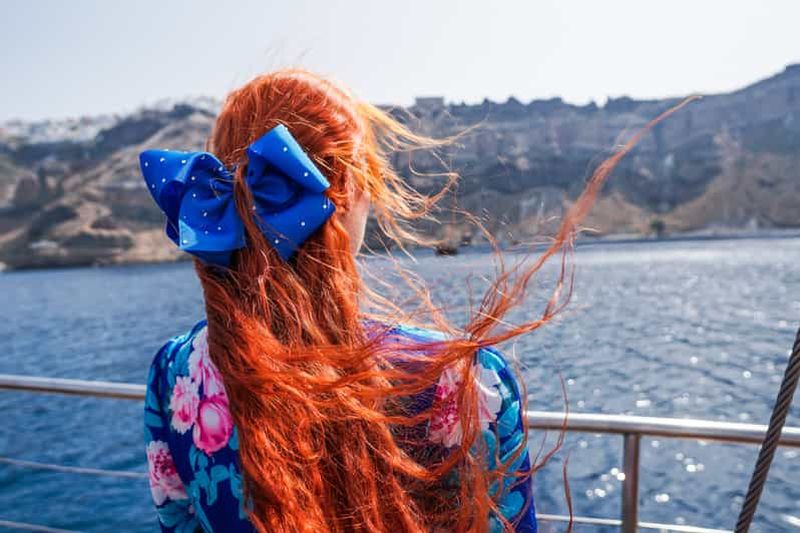 Billet Santorin : Caldera et Oia sur le bateau King Thiras