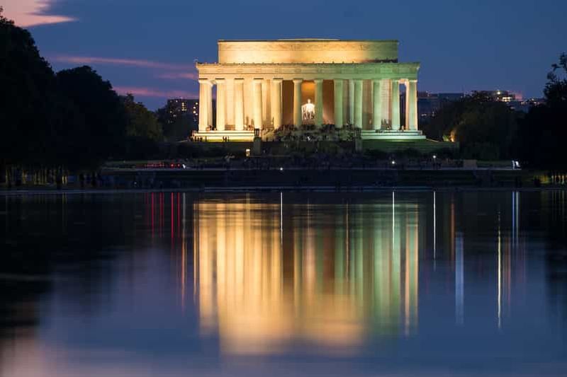 Billet Washington DC : visite guidée des monuments et des mémoriaux au coucher du soleil avec guide