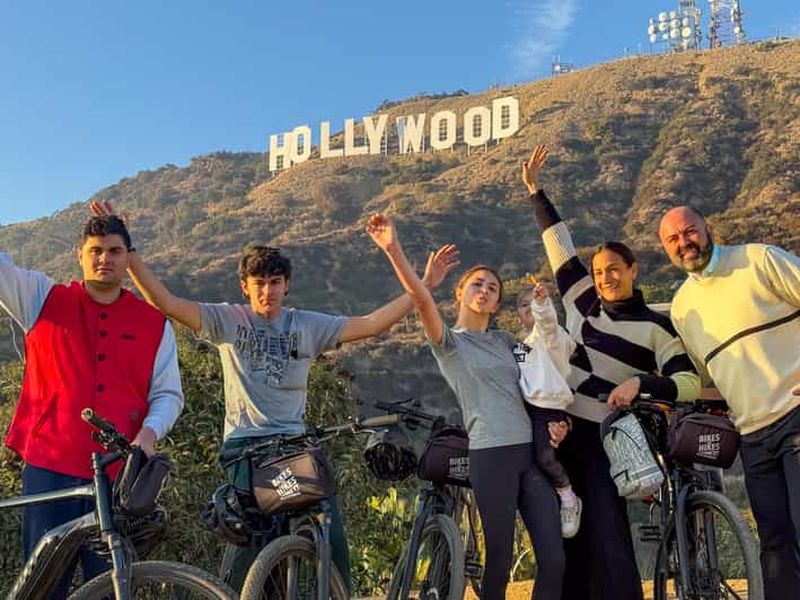 Billet Los Angeles : Visite du panneau Hollywood à vélo électrique