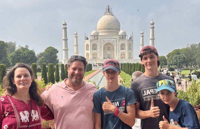 Billet Agra : visite guidée d'une journée du Taj Mahal, du fort d'Agra et du Baby Taj