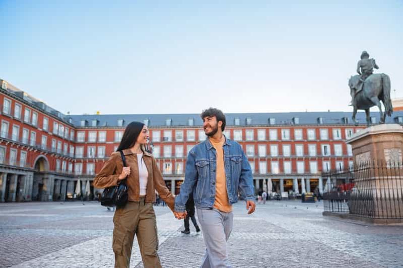 Billet Madrid : séance photo à la Plaza Mayor et au Palais Royal
