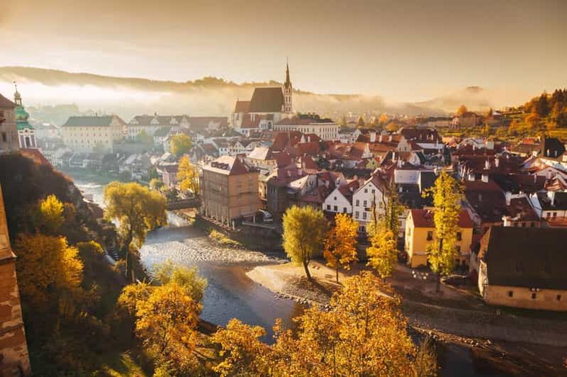 Billet Český Krumlov: visite à pied d'une demi-journée de l'architecture médiévale