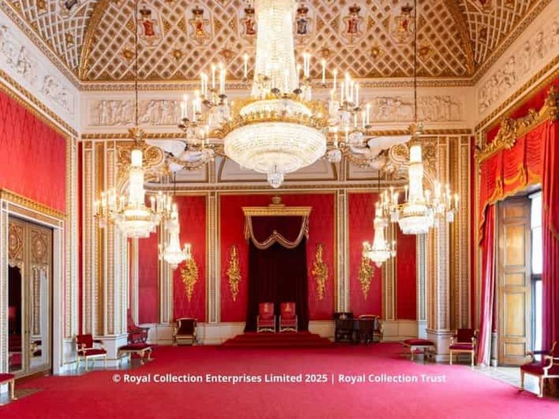 Billet Billet d'entrée au palais de Buckingham et visite à pied royale