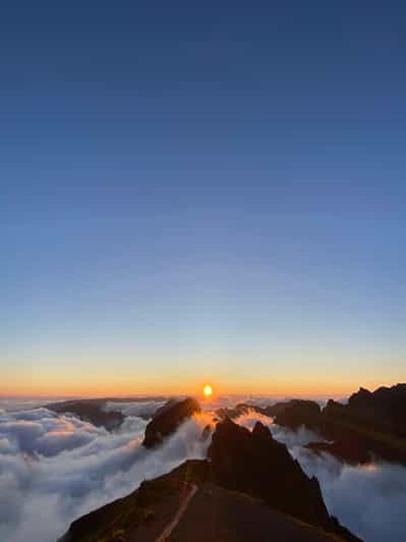 Billet Madère : traversée guidée du sommet : du Pico do Areeiro au Pico Ruivo