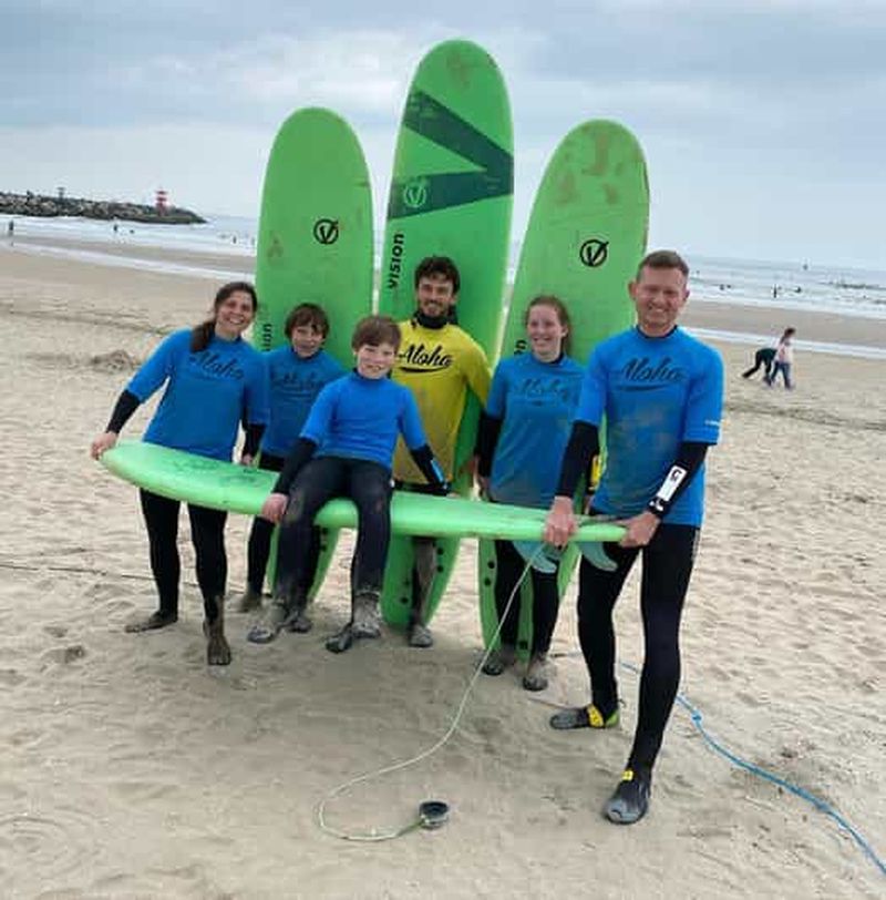 Billet Plage de Scheveningen : 1,5 heure de surf pour les familles