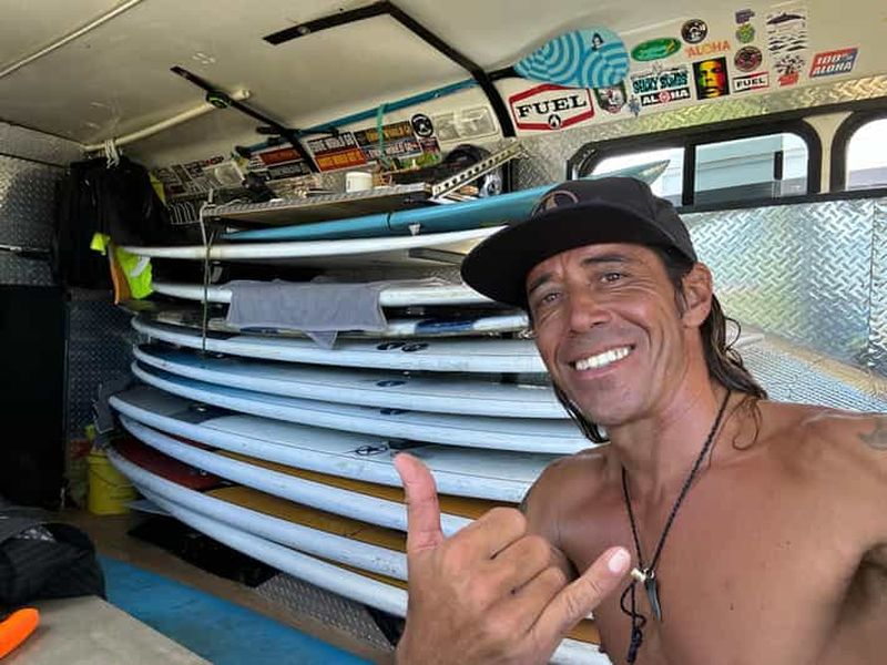 Billet Waikiki : Leçons de surf Cours faciles de 60 minutes, pas d'affluence !