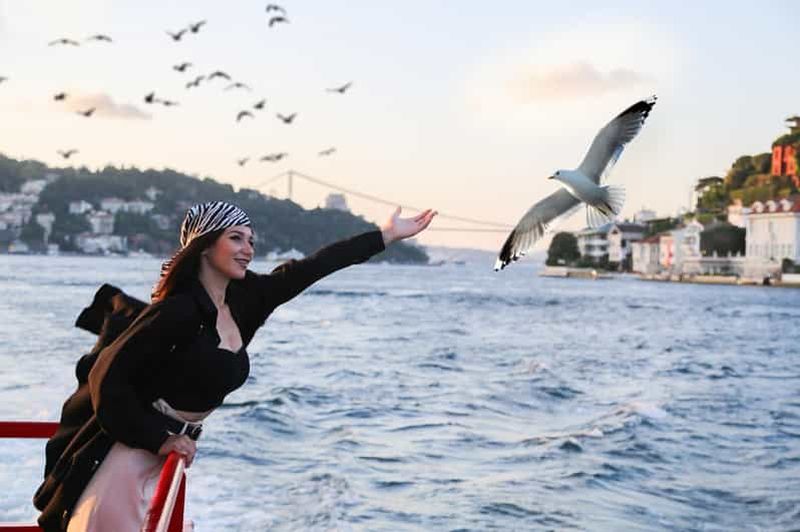 Billet Istanbul : Croisière touristique sur le Bosphore avec audioguide