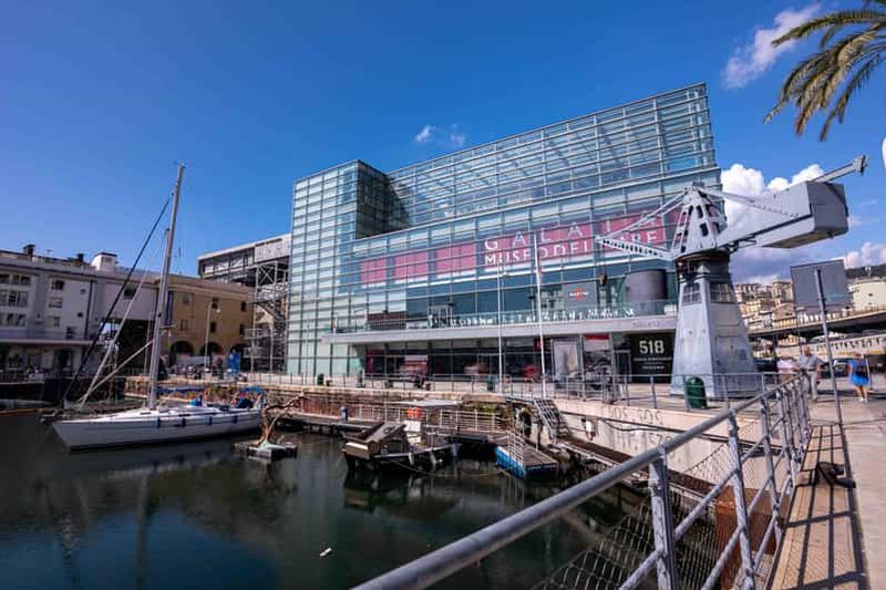 Billet Gênes : Musée maritime de Galata et sous-marin Nazario Sauro