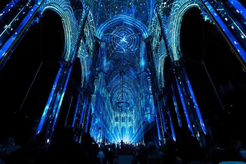 Billet Basilique de Rennes : Spectacle immersif Son et lumière – LUMINISCENCE