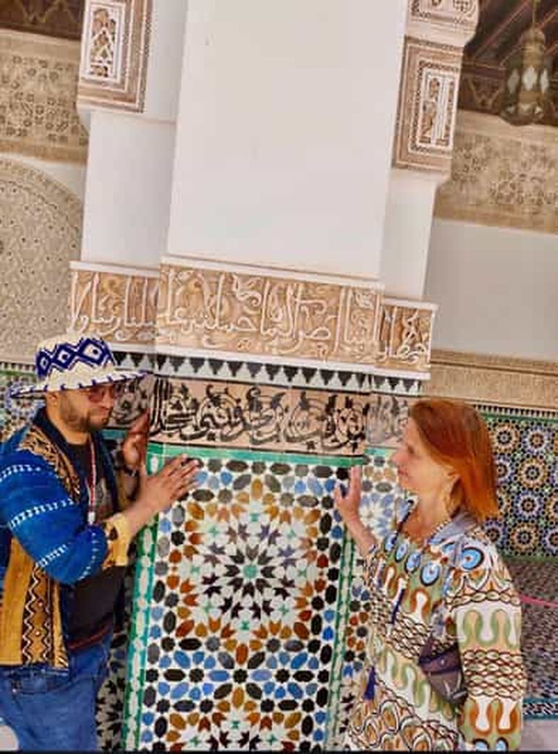 Billet Marrakech : visite guidée du palais Bahia, de la madrasa et des souks