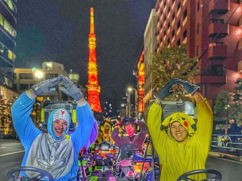 Billet Tokyo : visite premium en kart avec la tour et le carrefour de Shibuya