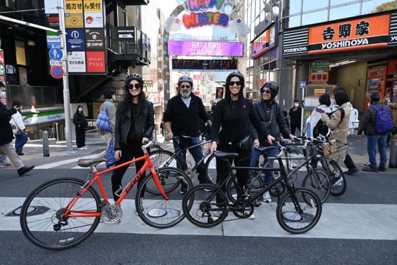 Billet Visite à vélo de Tokyo : Shibuya, Harajuku et ses trésors cachés
