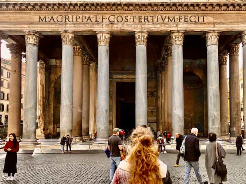 Billet Rome : Visite en petit groupe du Panthéon et billet coupe-file
