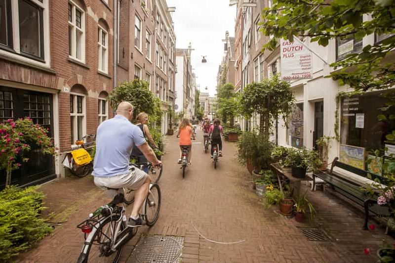 Billet Amsterdam : visite guidée à vélo des trésors cachés et des points forts