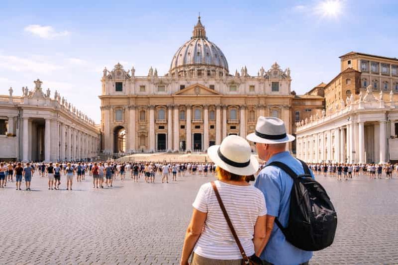 Billet Rome : Visite guidée express de la basilique Saint-Pierre