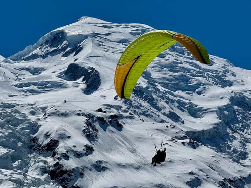 Billet Chamonix : Vol en parapente tandem face au Mont-Blanc