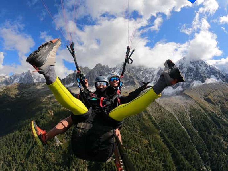 Billet Chamonix : Vol tandem parapente Planpraz