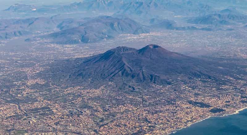 Billet Au départ de Pompéi : transfert en bus vers le Vésuve avec entrée au parc