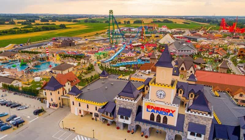 Billet Depuis Cracovie : Parc d'attractions Energylandia (transfert + billet)