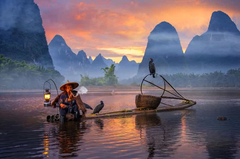 Billet Guilin : visite à la journée des sites emblématiques et de la culture