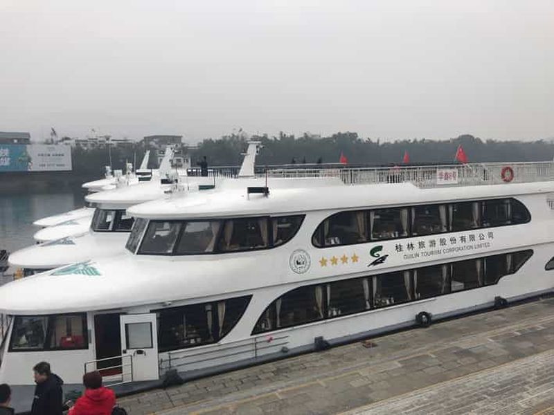 Billet Au départ de Guilin : Croisière de luxe 4 étoiles sur la rivière Li avec déjeuner buffet