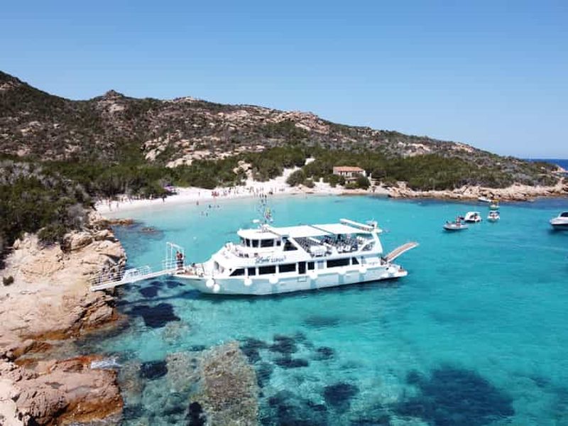 Billet Au départ de Palau : tour en bateau de 4 arrêts dans l'archipel de La Maddalena