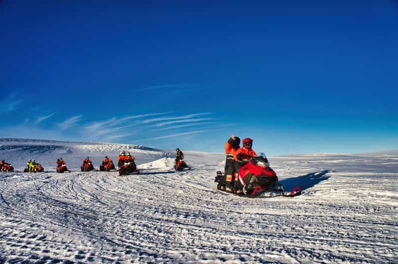 Billet Depuis Geysir : Aventure en motoneige sur le glacier Langjökull