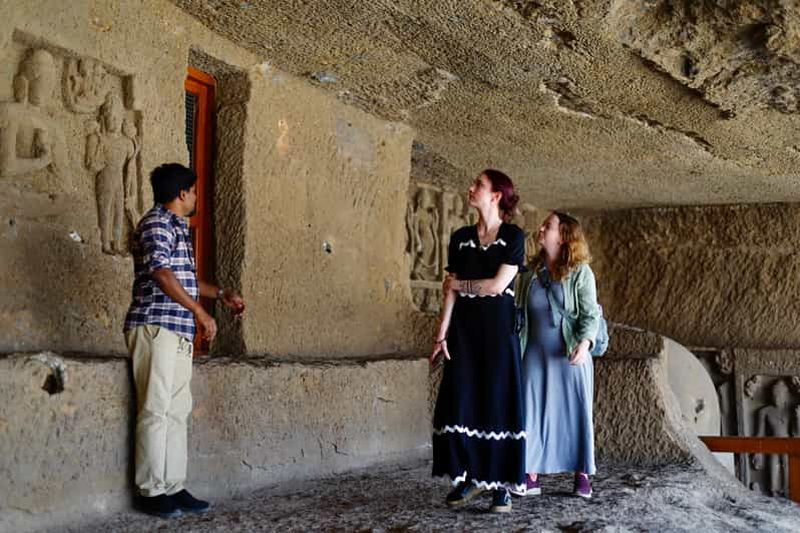 Billet Mumbai : visite guidée des grottes et monastères bouddhistes de Kanheri