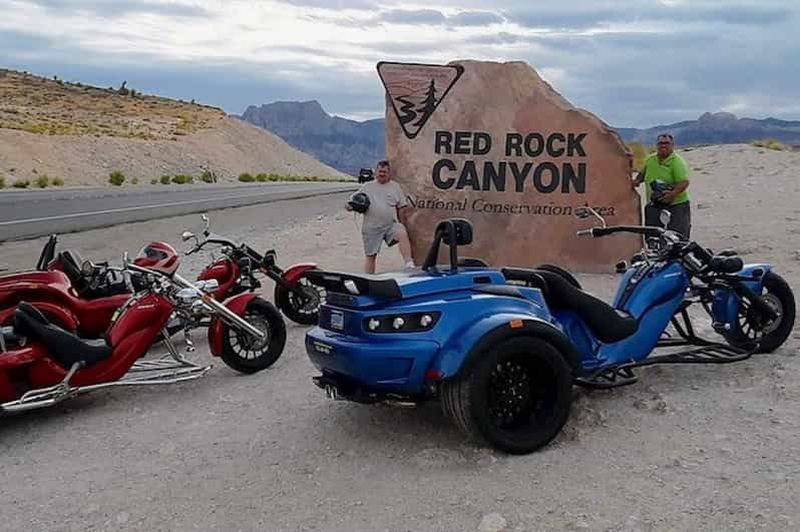 Billet Las Vegas : Red Rock Canyon et Las Vegas Strip en Trike