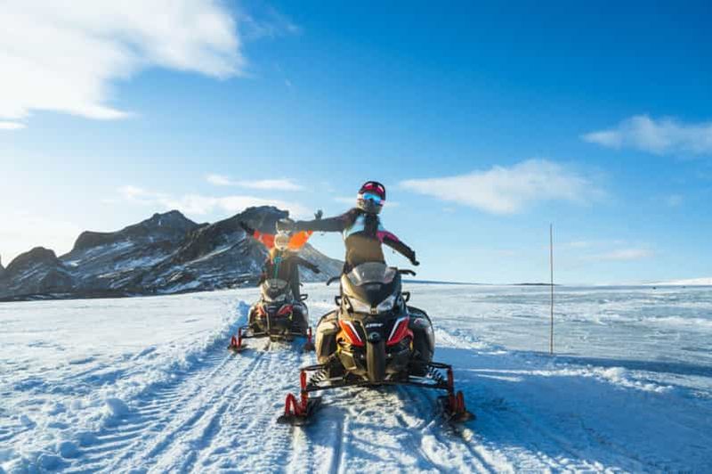 Billet Dans le glacier : Combinaison motoneige + tunnel de glace du Langjökull