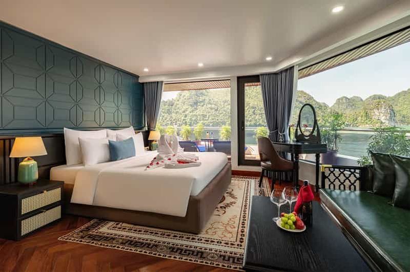 Billet Hanoï : croisière de luxe de 2 jours avec balcon dans les baies de Lan Ha et d'Halong