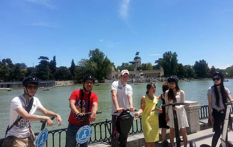 Billet Madrid : Visite en Segway d'une heure et demie dans le parc du Retiro