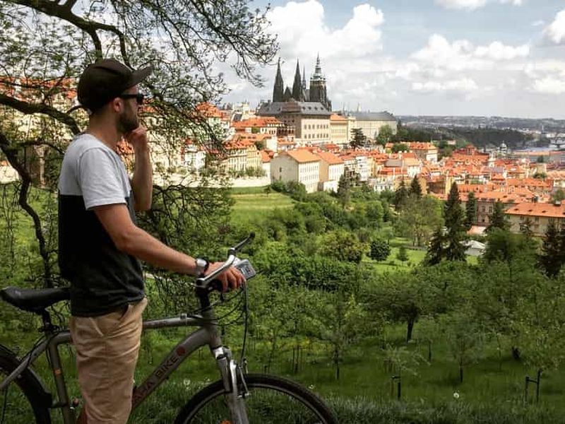 Billet Prague : Points de vue époustouflants, château, ville et parc en E-Bike