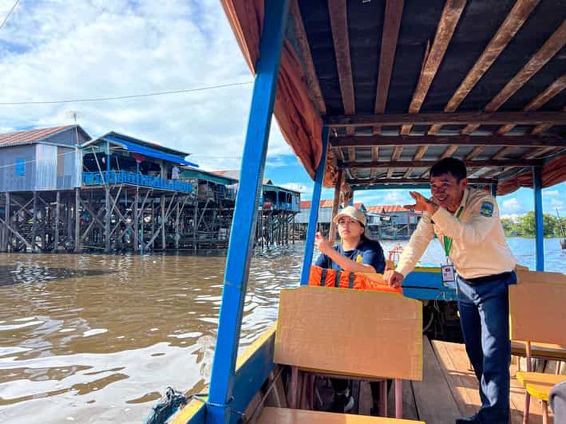 Billet Siem Reap: visite de Tonlé Sap et Kampong Phluk avec cuisine de rue