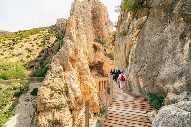 Billet Caminito del Rey : billets, visite guidée, navette et eau