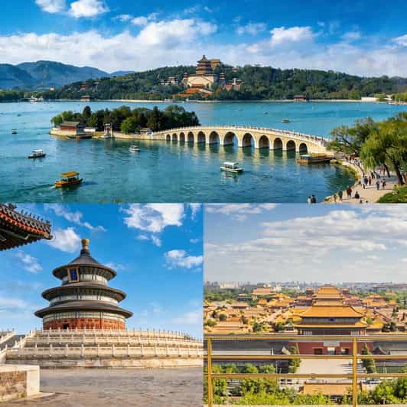 Billet Visite privée du Temple du Ciel, du Palais d'été et de la Cité interdite