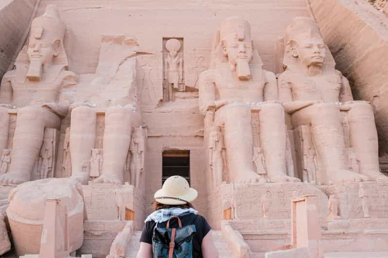 Billet Assouan : Visite privée du temple d'Abou Simbel en avion