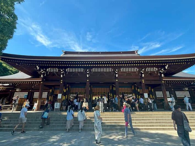 Billet Tokyo : visite du Meiji Jingu, du parc Yoyogi et de la rue Takeshita