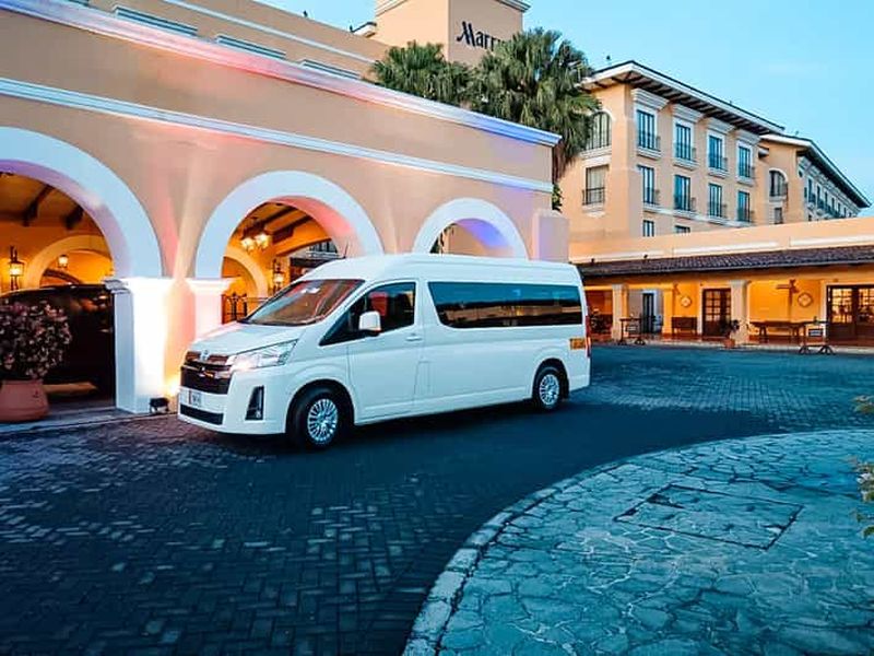 Billet San José : Transfert entre les hôtels et l'aéroport Juan Santamaría